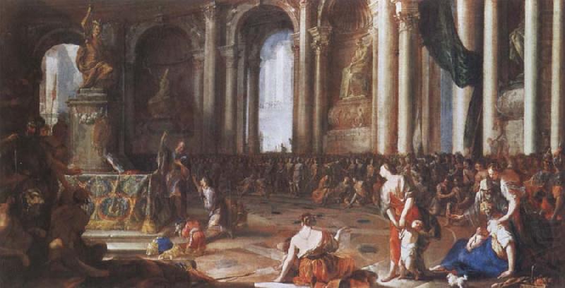 Johann Heinrich Schonfeldt The Oath of Hannibal china oil painting image